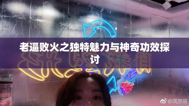 老逼败火之独特魅力与神奇功效探讨 老逼败火之独特魅力与神奇功效探讨