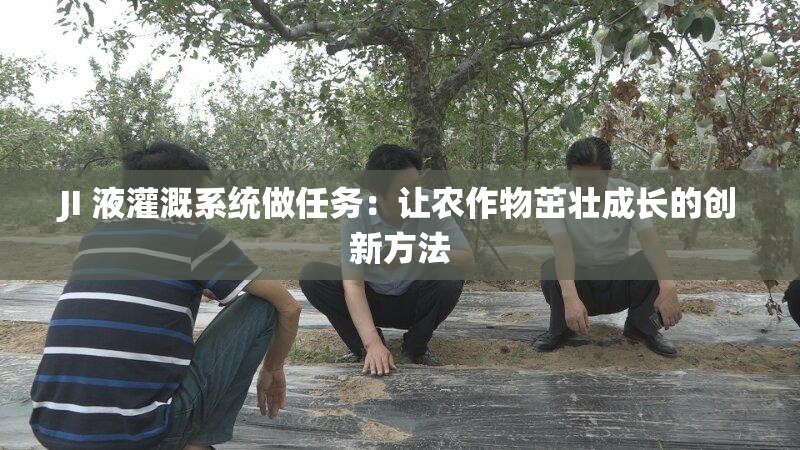 JI 液灌溉系统做任务:让农作物茁壮成长的创新方法 JI 液灌溉系统做任务:让农作物茁壮成长的创新方法