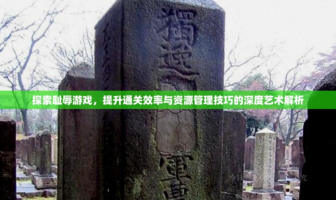 探索耻辱游戏,提升通关效率与资源管理技巧的深度艺术解析 探索耻辱游戏,提升通关效率与资源管理技巧的深度艺术解析