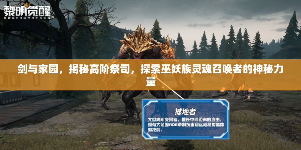 剑与家园,揭秘高阶祭司,探索巫妖族灵魂召唤者的神秘力量 剑与家园,揭秘高阶祭司,探索巫妖族灵魂召唤者的神秘力量