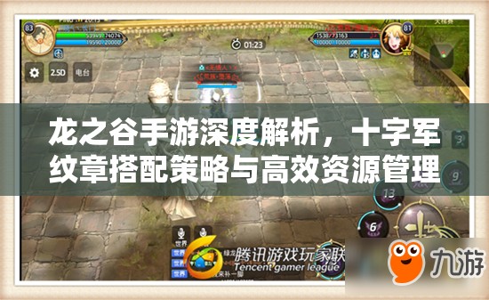 龙之谷手游深度解析,十字军纹章搭配策略与高效资源管理技巧 龙之谷手游深度解析,十字军纹章搭配策略与高效资源管理技巧