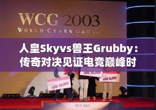 人皇Skyvs兽王Grubby:传奇对决见证电竞巅峰时刻 人皇Skyvs兽王Grubby:传奇对决见证电竞巅峰时刻