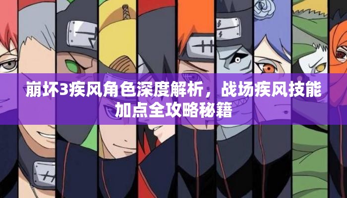 崩坏3疾风角色深度解析,战场疾风技能加点全攻略秘籍 崩坏3疾风角色深度解析,战场疾风技能加点全攻略秘籍