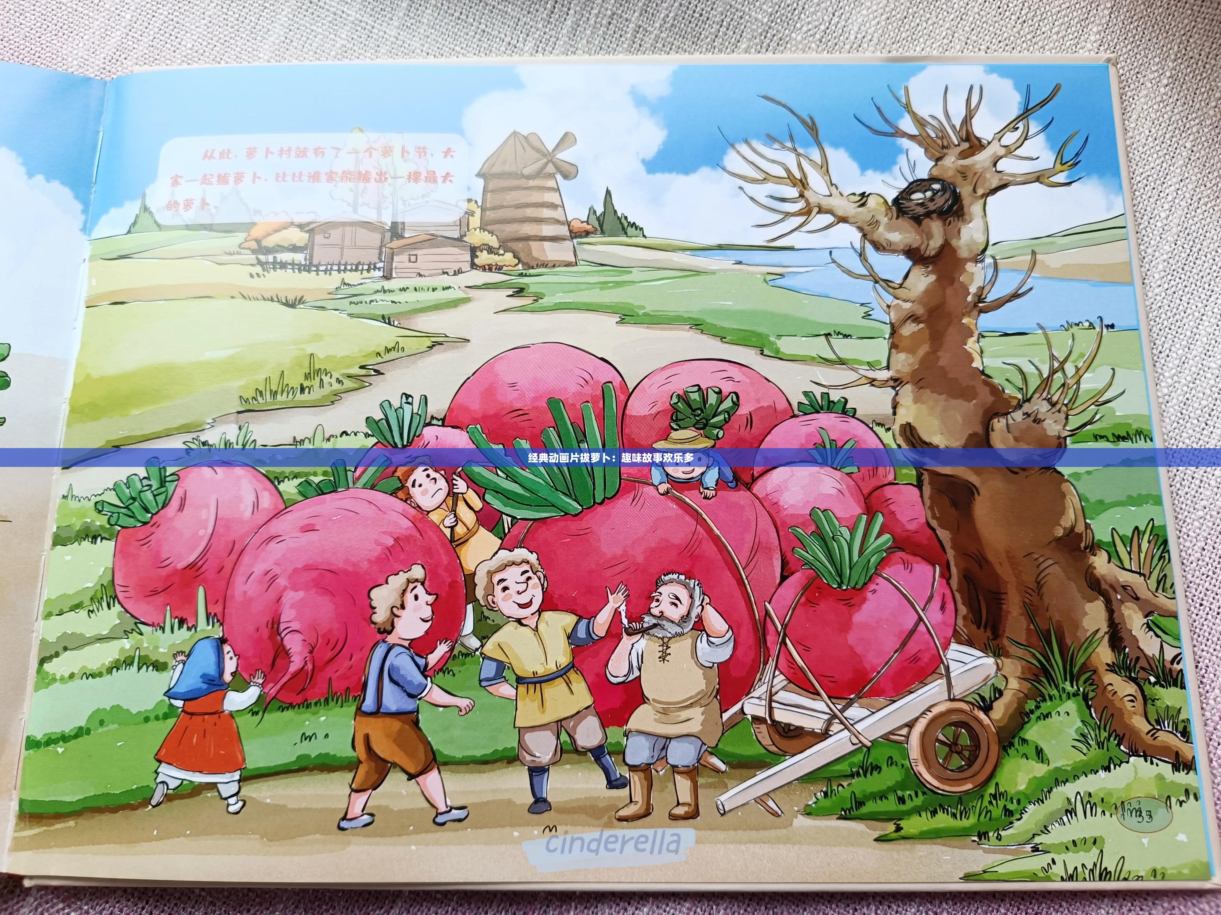 经典动画片拔萝卜：趣味故事欢乐多