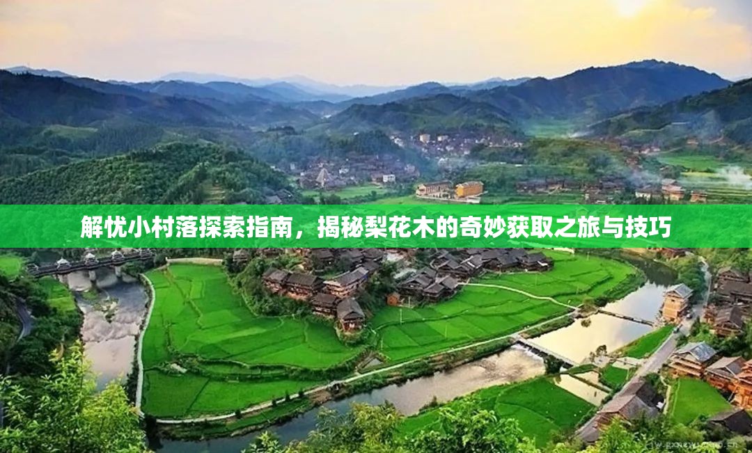 解忧小村落探索指南，揭秘梨花木的奇妙获取之旅与技巧