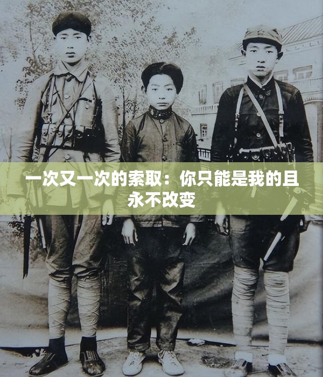 一次又一次的索取：你只能是我的且永不改变